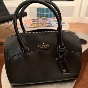 Kate Spade black leather purse